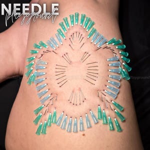 Sea Turtle Needle Play Design / Stencil - Artistic Piercing