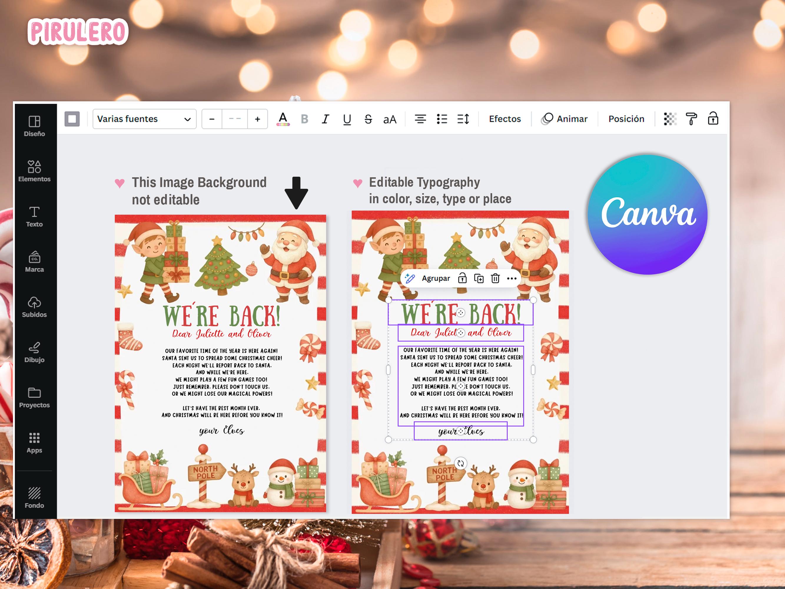 Elf Arrival Letter, Goodbye Elf Letter Kit We're Back Note Elves ...