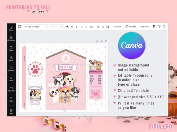 thumbnail image 2 of Banballon12 Pack Puppy Dog Party Favors Puppy Key Chain Organza 2 of 11