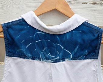 Blusa Suculenta Cianotipo Tamanho M