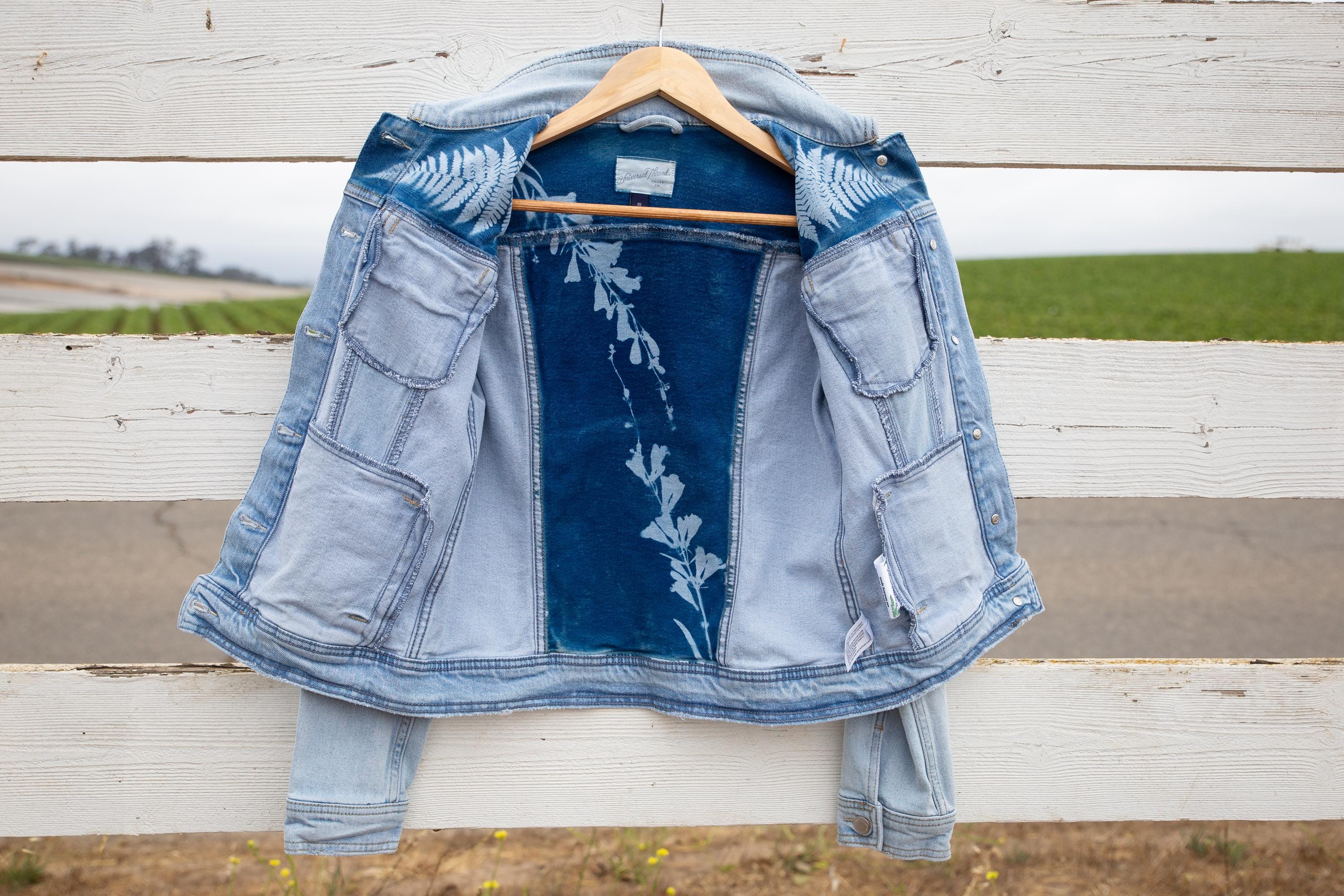 CYANTOKYOBIG pocket denim zip blouson