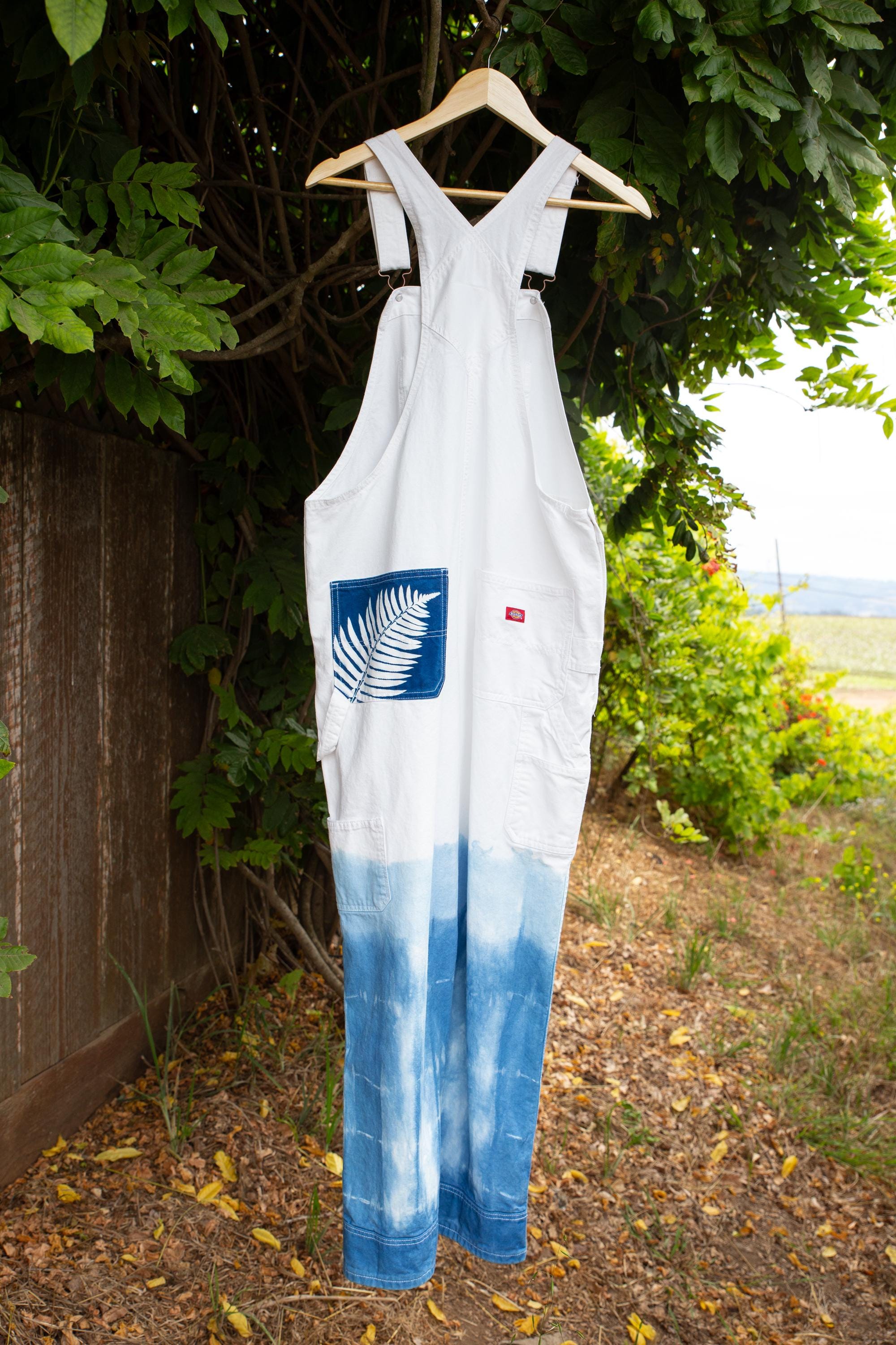 Lg Indigo & Cyanotype Overalls, Dickies - Etsy