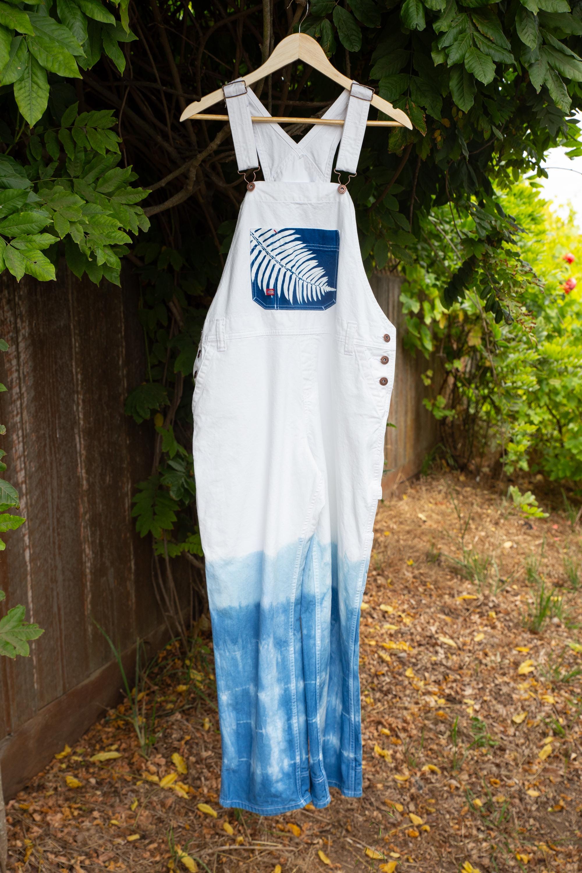 Lg Indigo & Cyanotype Overalls, Dickies - Etsy