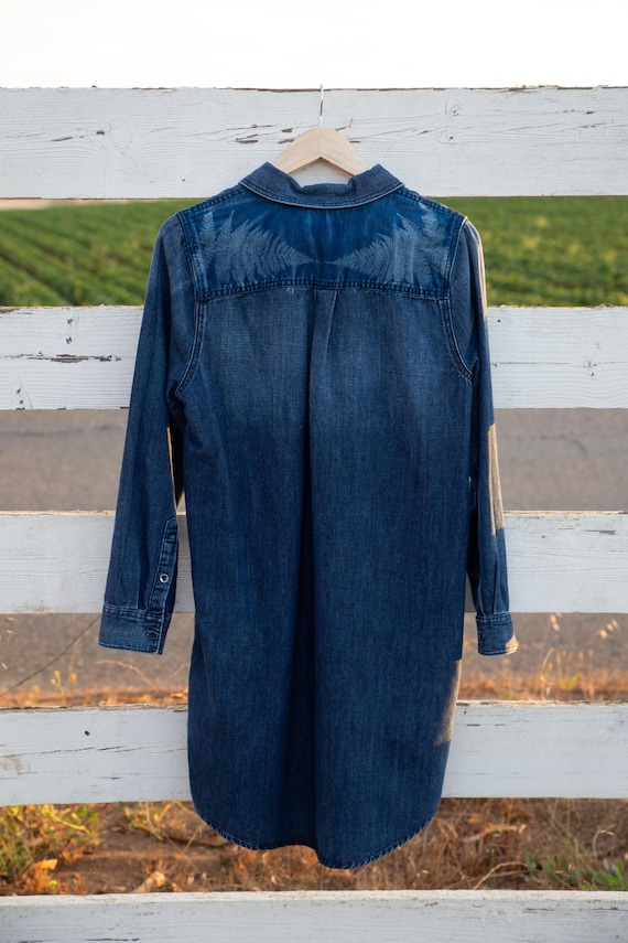 Medium Autumn Fern Denim Dress, Lucky Brand - Etsy New Zealand Medium Autumn Fern Denim Dress, Lucky Brand - Etsy New Zealand