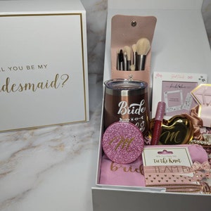 ROSE GOLD bridesmaid gift ideas, bridesmaids gifts on a budget, brides –  UrWeddingGifts