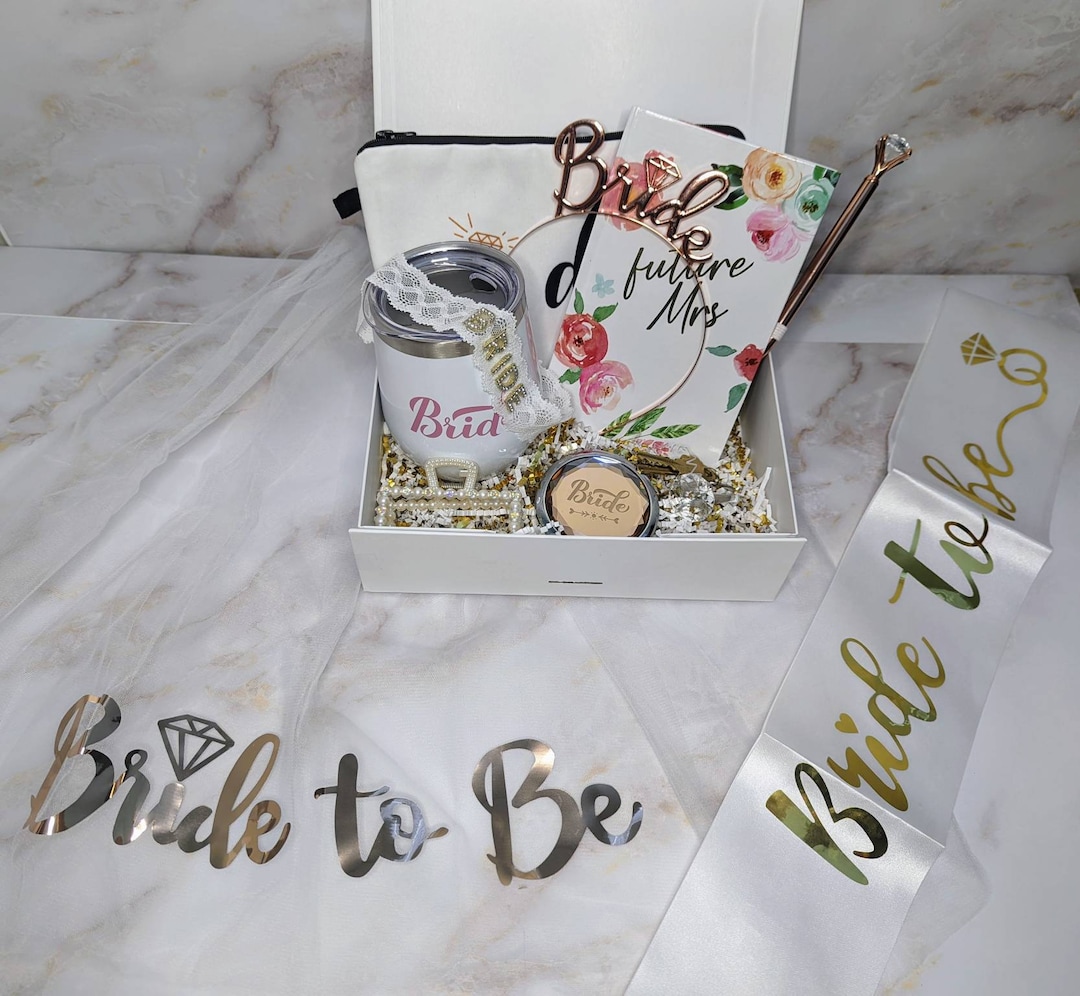 Bride to Be Gift. Bride Box.bride Gift Box Set. Bridal Gift. Engagement ...
