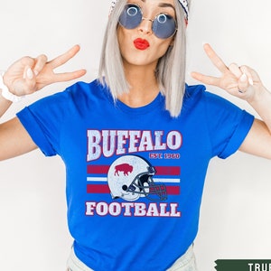 Buffalo Football Shirt, Vintage Buffalo T-shirt, Let's Go Buffalo, Buffalo NY Gift, Women's Men's BUF Apparel, 716 Mafia, Hey Ey Ey Ey