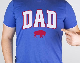 Buffalo Dad Shirt, Buffalo Football Fan Gift, Father's Day Gift, Christmas Present for Daddy, BUF 716 T-shirt, Men's Buffalo New Dad Gift