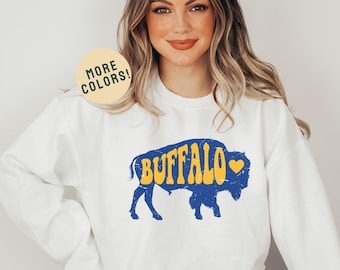 CloakVintageUK Vintage NHL Buffalo Sabres Hoodie Sweatshirt Blue Large