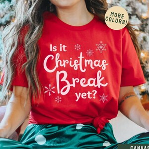 Teacher Christmas Shirt, Teacher Holiday, Funny Christmas Break, Funny Teacher Shirt, Xmas Teacher, Christmas Shirts For Teachers