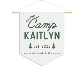 Custom Camp Bachelorette Party Banner, Camping Bachelorette Sign, Camp Bach Flag, Camp Tapestry, Lake Bachelorette, Mountain Wedding