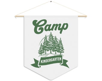 Camping Classroom Tapestry, Custom Classroom Decor, Camping Theme Banner, Welcome Back to School Sign, Teacher Door Decor, Teacher Gift