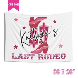 Nashville Bachelorette Banner, Disco Cowgirl Bach Decoration, Space Cowgirl Bachelorette Party Backdrop, Last Rodeo Bach Sign, Country Theme