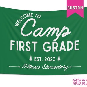 Classroom Tapestry, Teacher Name Banner, Classroom Door Decor, Custom Banner, Personalized School Banner, Classroom Poster, Custom Flag