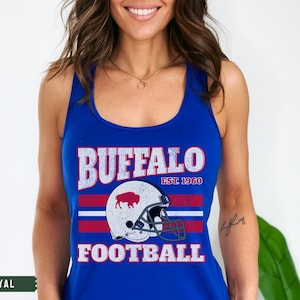 Let's Go Buffalo Vintage Distressed Style Shirt Let's Go Buffalo Vintage Distressed Style Shirt