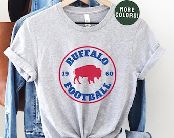 Camiseta de fútbol americano de Buffalo, camiseta de Buffalo, ¡Vamos Buffalo!, regalo de Buffalo, NY, ropa BUF para hombre y mujer, 716 Mafia, camiseta Hey Ey Ey Ey