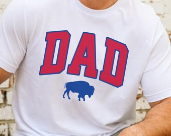 Buffalo Dad Shirt, Buffalo Football Fan Gift, Father's Day Gift, Christmas Present for Daddy, BUF 716 T-shirt, Men's Buffalo New Dad Gift