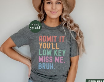 Last Day of School Teacher T-shirt, Teacher Summer Shirt, Funny Bruh Teacher Shirt, Schools Out, End of Year Retirement Gift, Last Day Vibes