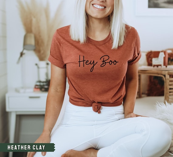 Hey Boo Shirt, Fall Teacher Shirts, Fall Clothes, Spooky Season Shirt, Teacher Halloween, Pumpkin Spice Shirt, Fall Vibes, Spooky Teacher