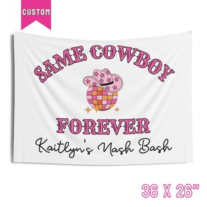 Nashville Bachelorette Banner, Disco Cowgirl Bach Decoration, Space Cowgirl Bachelorette Party Backdrop, Last Rodeo Bach Sign, Country Theme