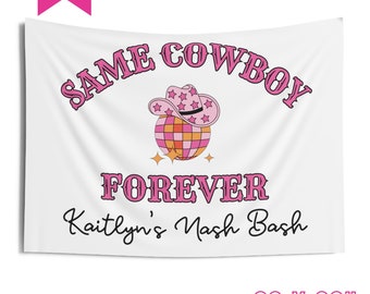 Nashville Bachelorette Banner, Disco Cowgirl Bach Decoration, Space Cowgirl Bachelorette Party Backdrop, Last Rodeo Bach Sign, Country Theme