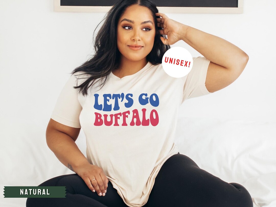 Let's Go Buffalo Tshirt Buffalo Football Shirt Buffalo - Etsy