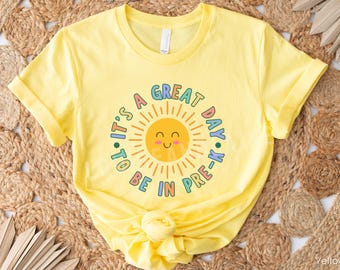 Pre-K Teacher Shirt, Pre Kindergarten Teacher T-shirt, Gift for Preschool Teacher, Back to School Shirt, Matching Group First Day of School