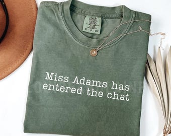 Comfort Colors® Custom Teacher Name T-shirt, Personalized New Teacher Gift, Funny Teacher Shirt, Teacher Appreciation, Back to School Shirt