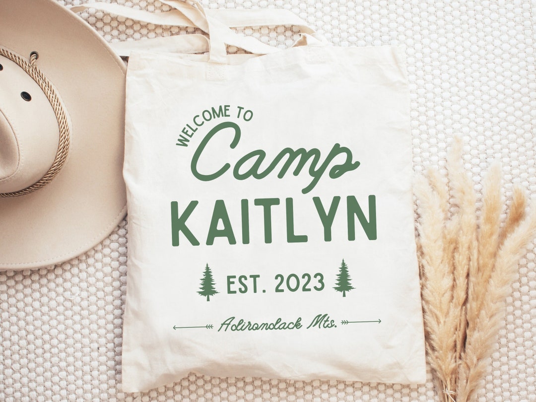 Camp Bachelorette Tote Bag, Camping Bachelorette Party Favors Bags ...