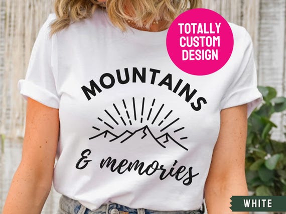 Custom Designed T-shirt, Personalized Shirt, Custom Order Shirt, Add Your Own Design Tshirt, Customized Design Shirt, Made to Order Tshirt