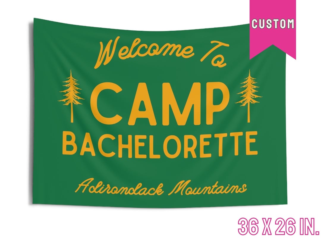 Let's Get Toasted Bachelorette Dekoration – Berg- & Camping-Motiv Für Unvergessliche Junggesellinnenabschiede