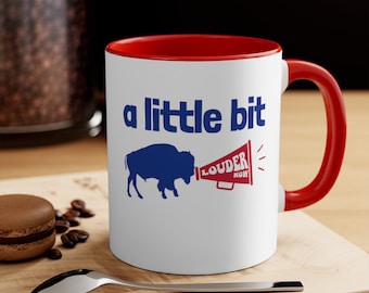 Buffalo Football Mug, Buffalo Coffee Mug, Buffalo Gift, Let's Go Buffalo, Buffalo Football, Buffalo Home Decor, Buffalo Christmas Gift