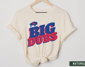 Camiseta Buffalo Football Victory Monday, camiseta Big Dubs Win, Let's Go Buffalo, ropa deportiva BUF 716, camiseta Buffalo para hombre, regalo para papá