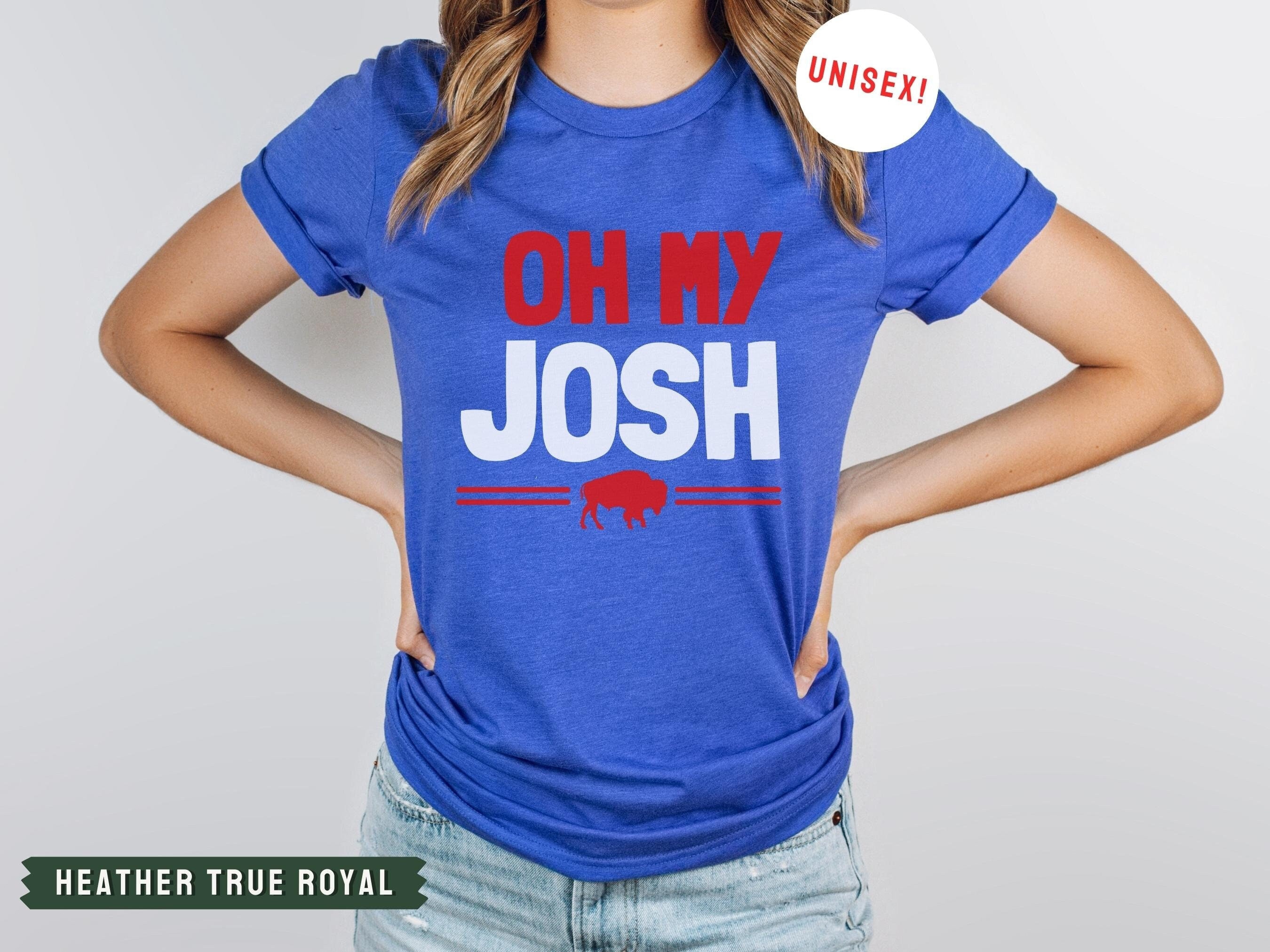 Go All Out 'Oh My Josh' Funny Long Sleeve T-Shirt For Adults - Printed In USA
