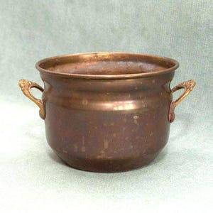 Cuenco de bruja vintage, caldero ritual de latón para ofrendas, olla para hechizos, decoración de altar, quemador de incienso, herramientas de brujería, regalo para brujas