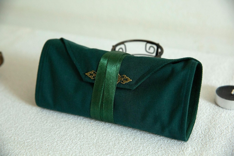 Tarot Cards Bag, Velvet Tarot Wrap & Deck Pouch – Handmade Tarot Case for Witchcraft  Divination