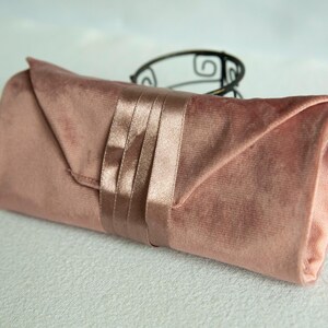 Pink Tarot Cards Wrap, Velvet Tarot Bag, Linen Tarot Pouch, Tarot Cards Holder, Gift for Witches, Witchcraft Divination Cloth