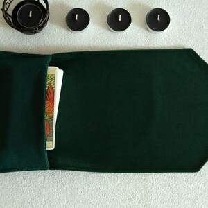 Tarot Cards Bag, Velvet Tarot Wrap & Deck Pouch – Handmade Tarot Case for Witchcraft  Divination