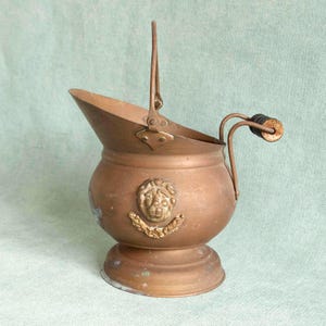 Vintage  Witch Bowl, Copper Ritual Offering Cauldron, Spell Pot, Altar Decor, Witchcraft Incense Burner, Gift for Witches