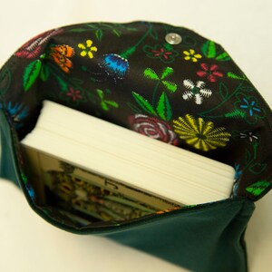 Tarot Card Bag – Velvet Tarot Pouch Green, Oracle Card Holder, Tarot Deck Wrap Case, Witchcraft & Divination Tool, Gift for Witches