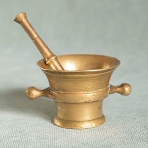 Vintage Hexenschüssel, Mörser und Stößel, Ritualangebot Kessel, Zaubertopf, Altar Dekor, Räuchergefäß, Hexenwerkzeuge, Geschenk für Hexen