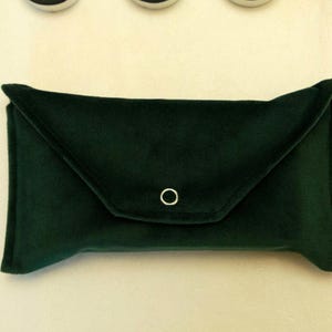 Tarot Card Bag – Velvet Tarot Pouch Green, Oracle Card Holder, Tarot Deck Wrap Case, Witchcraft & Divination Tool, Gift for Witches