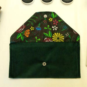 Tarot Card Bag – Velvet Tarot Pouch Green, Oracle Card Holder, Tarot Deck Wrap Case, Witchcraft & Divination Tool, Gift for Witches