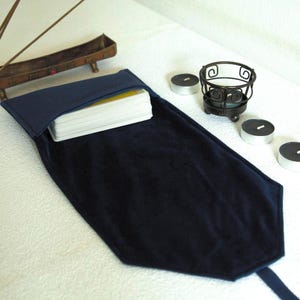 Tarot Cards Bag, Velvet Tarot Wrap & Deck Pouch – Handmade Tarot Case for Witchcraft  Divination, Gift for Witches