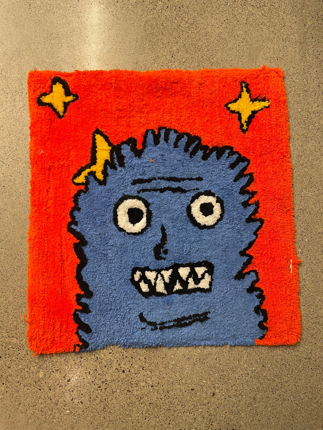 Monster Rug - Etsy