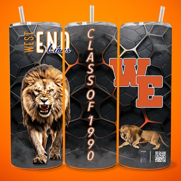 West End 20oz skinny tumbler