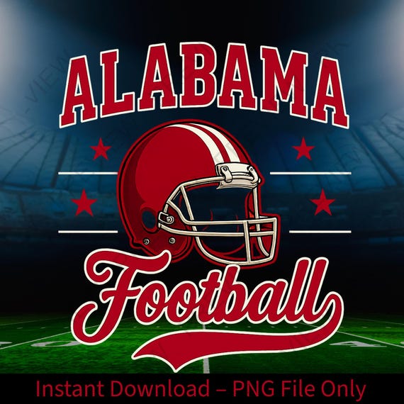 Alabama Football PNG | Vintage Helmet Clipart | Retro Sports Team  Sublimation | Transparent Background PNG for Shirts & Merch - Etsy New  Zealand