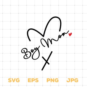 Boy Mama SVG PNG, Boy Mom Svg, Mom Of Boys Shirt Svg, Mom To Boys Svg, Son Svg, Mommy Svg, Funny Mom Svg, Mom Life Svg Mom of Boys svg