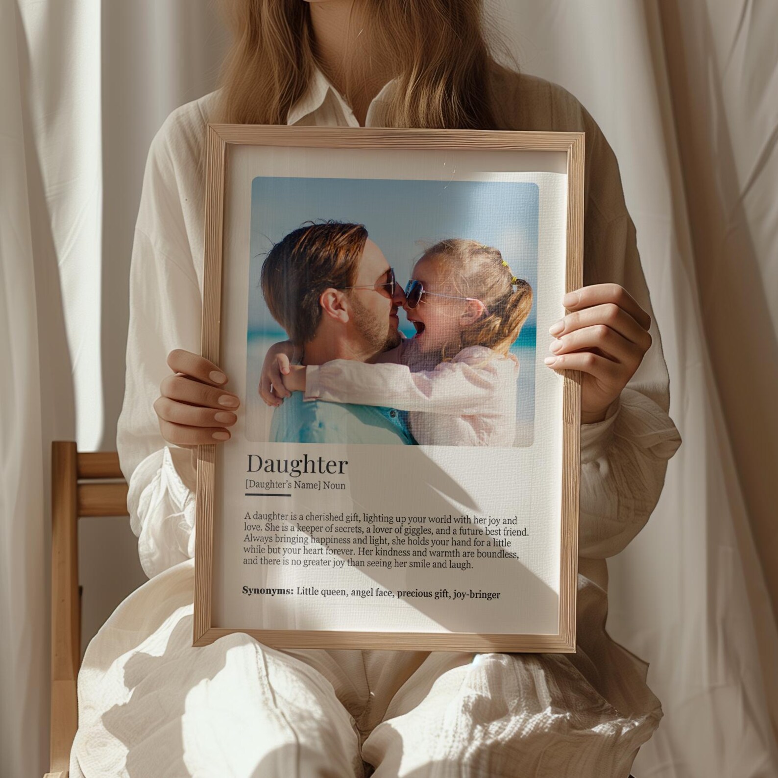 Personalised Daughter Definition Printable Wall Art Digital Download ...