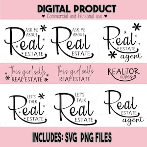 Realty SVG-Bundle trendige Makramee Sprüche & Zitate Sublimationsdesigns für Aufkleber, Shirts, Tassen und Tragetaschen für weibliche Chefs